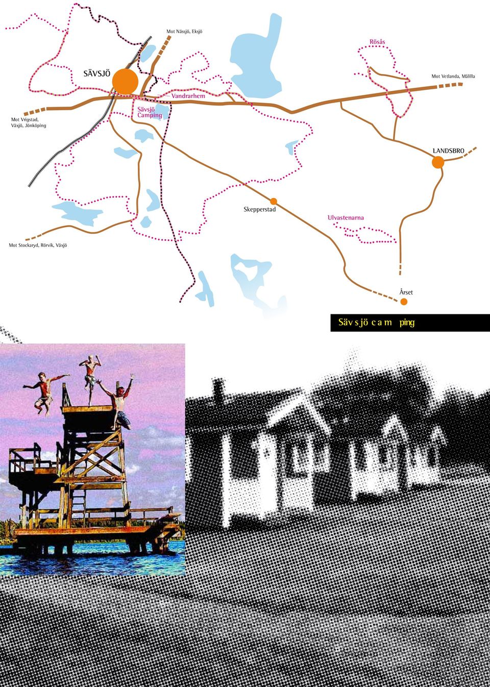 Sävsjö Camping LANDSBRO Skepperstad Ulvastenarna
