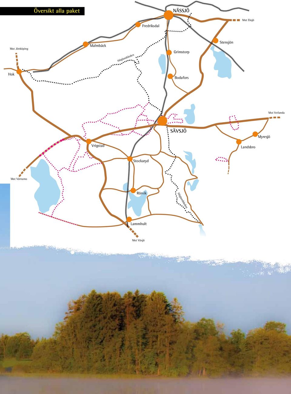 Bodafors Mot Vetlanda SÄVSJÖ Myresjö Vrigstad Landsbro