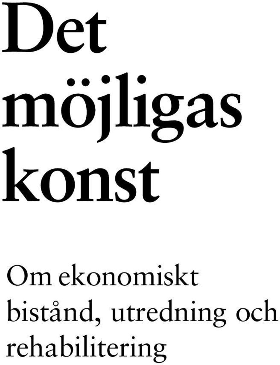 ekonomiskt