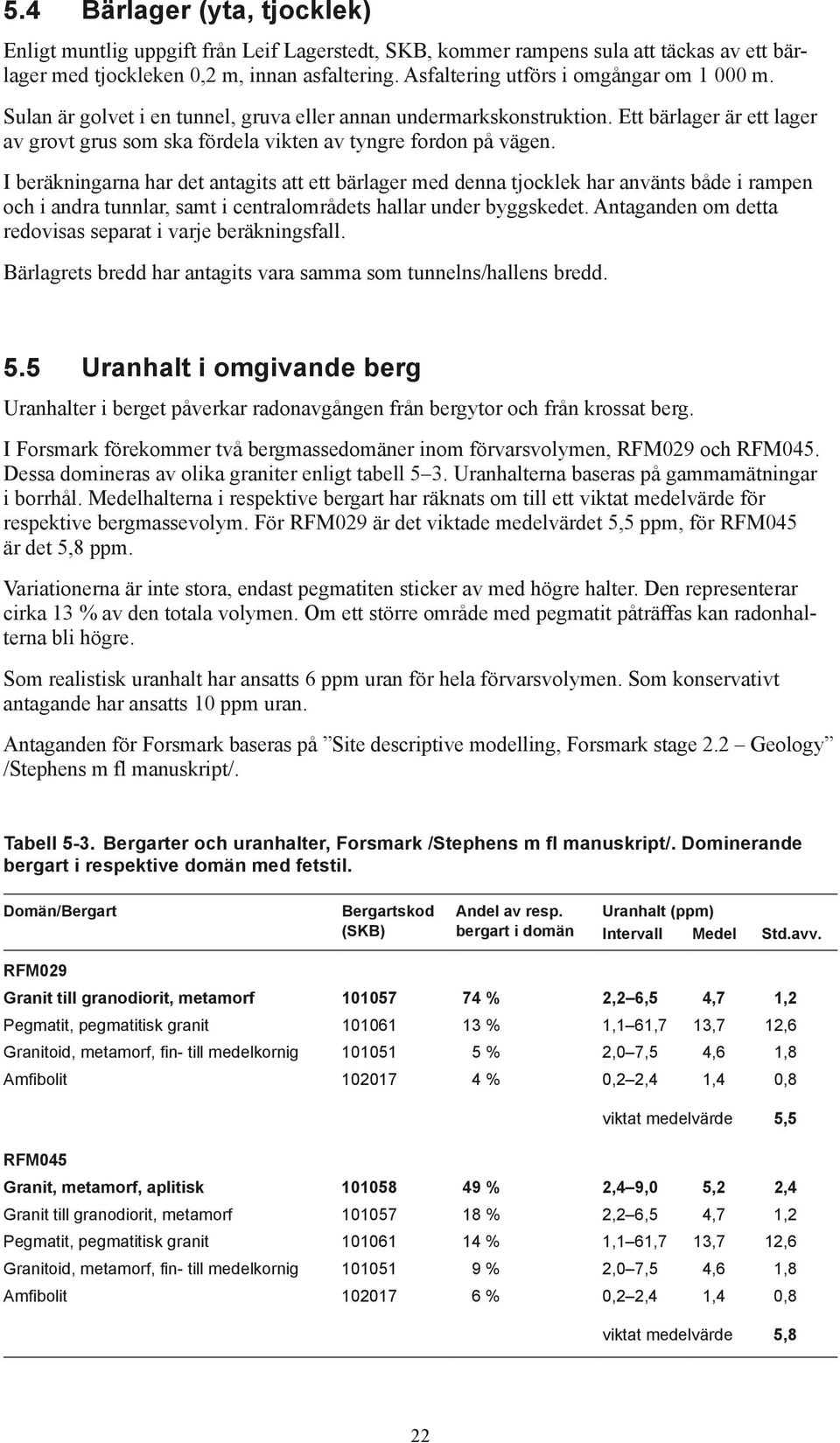 Ett bärlager är ett lager av grovt grus som ska fördela vikten av tyngre fordon på vägen.