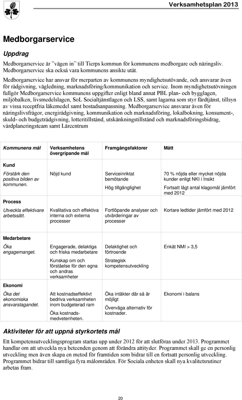 Inom myndighetsutövningen fullgör Medborgarservice kommunens uppgifter enligt bland annat PBL plan- och bygglagen, miljöbalken, livsmedelslagen, SoL Socialtjänstlagen och LSS, samt lagarna som styr