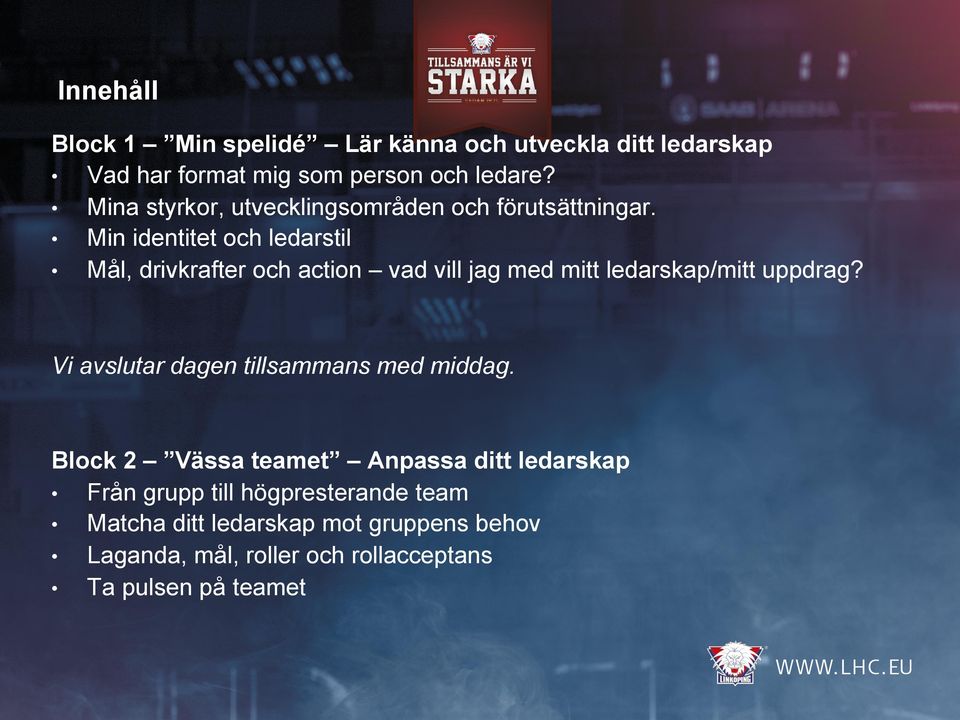 Min identitet och ledarstil Mål, drivkrafter och action vad vill jag med mitt ledarskap/mitt uppdrag?