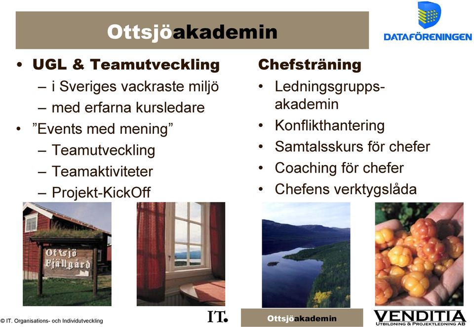 Projekt-KickOff Chefsträning Ledningsgruppsakademin