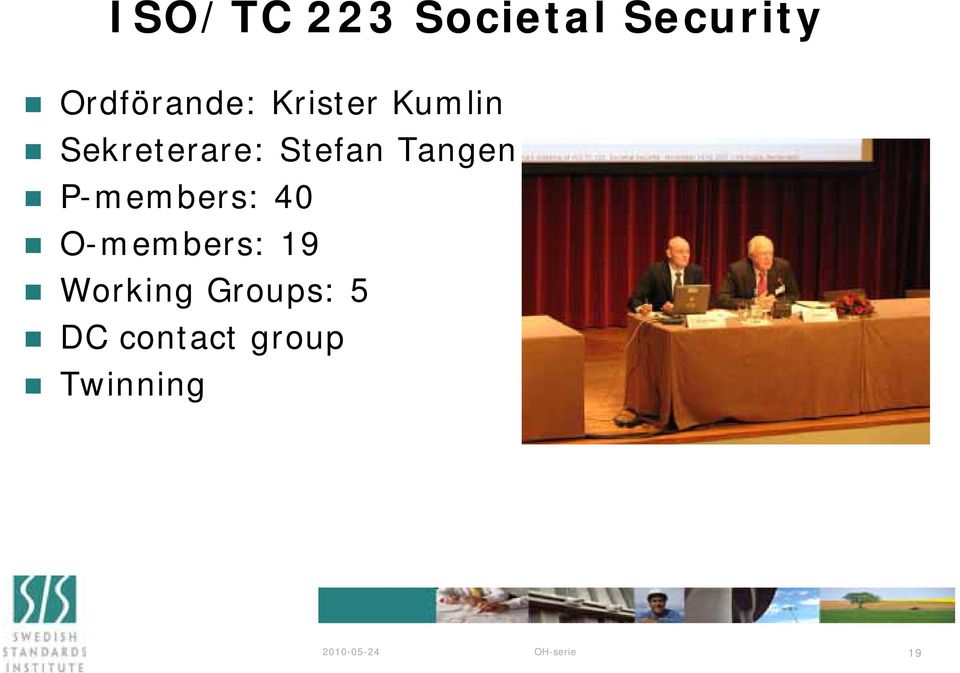 Stefan Tangen P-members: 40 O-members: