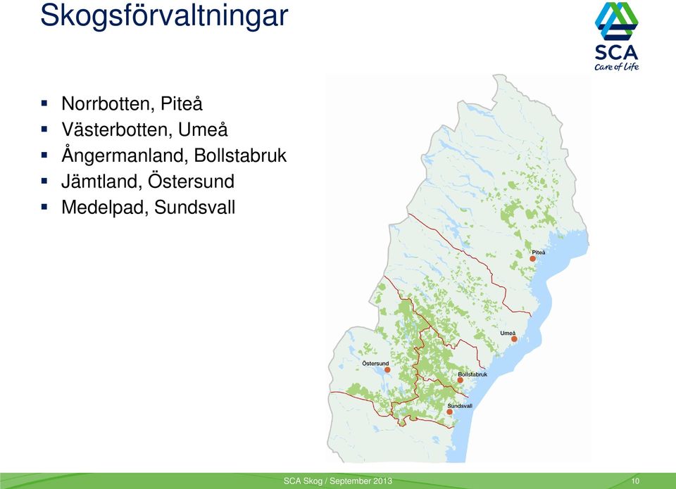 Bollstabruk Jämtland, Östersund