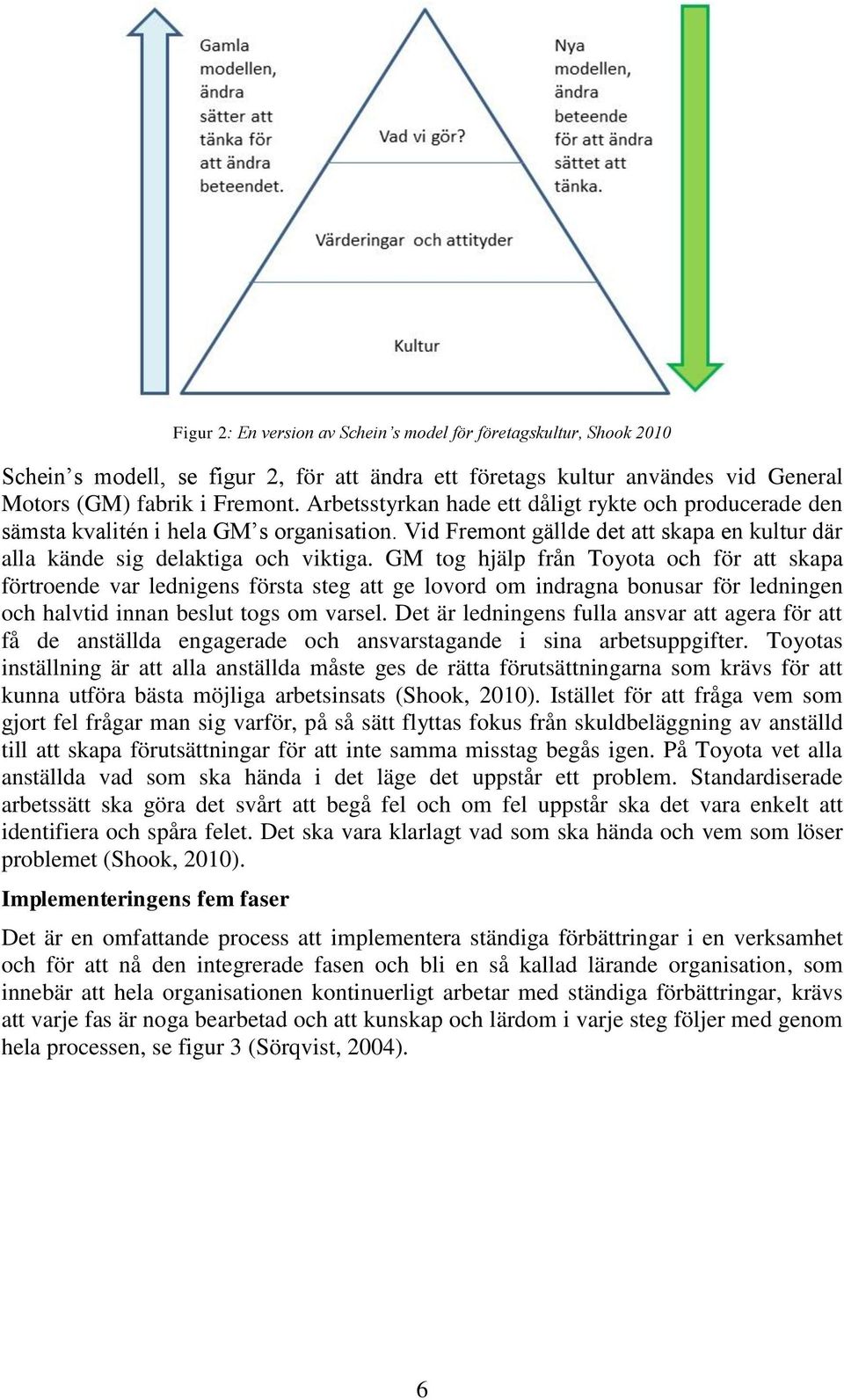 GM tog hjälp från Toyota och för att skapa förtroende var lednigens första steg att ge lovord om indragna bonusar för ledningen och halvtid innan beslut togs om varsel.