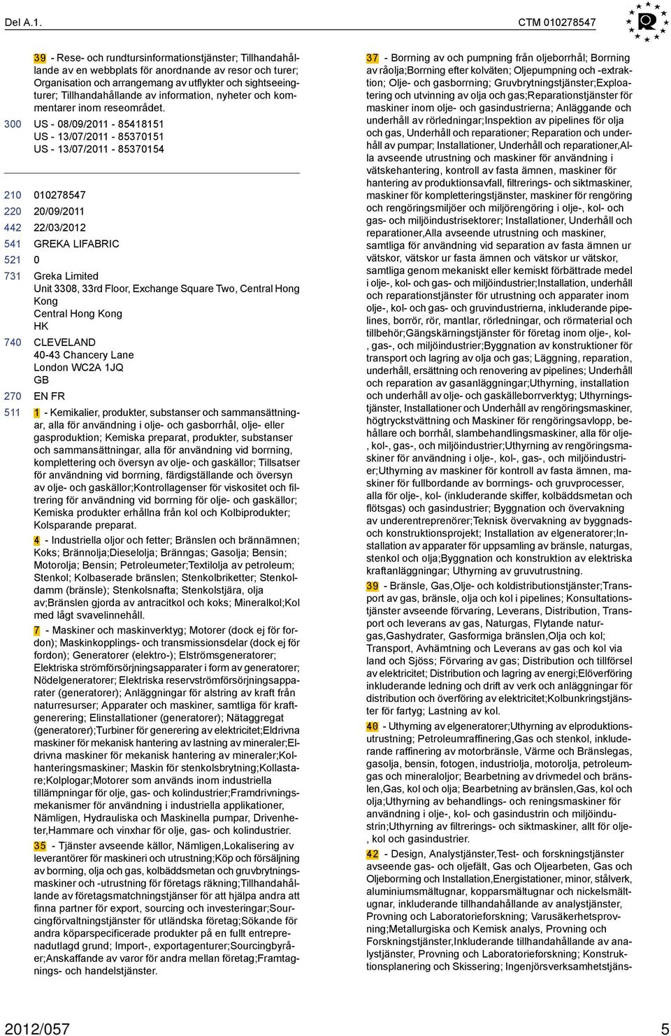 Tillhandahållande av information, nyheter och kommentarer inom reseområdet.