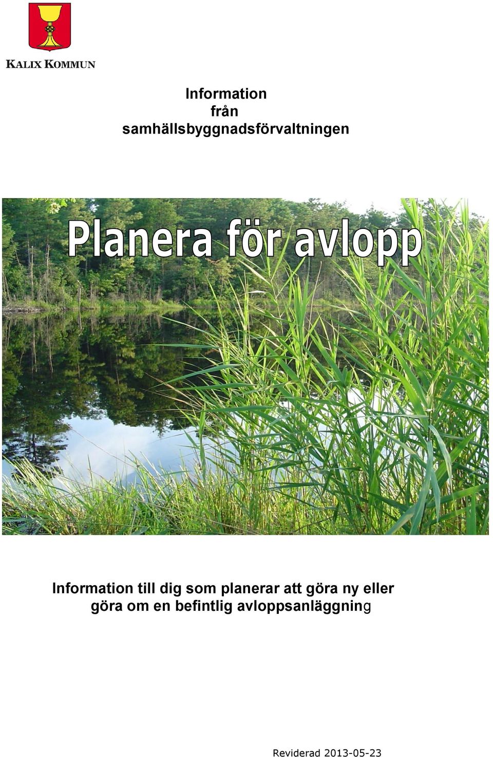 Information till dig som planerar att