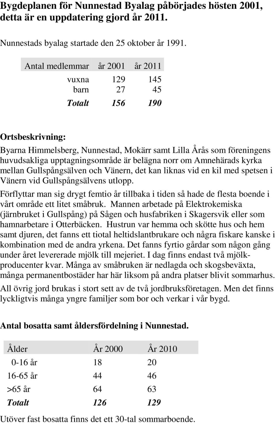 belägna norr om Amnehärads kyrka mellan Gullspångsälven och Vänern, det kan liknas vid en kil med spetsen i Vänern vid Gullspångsälvens utlopp.