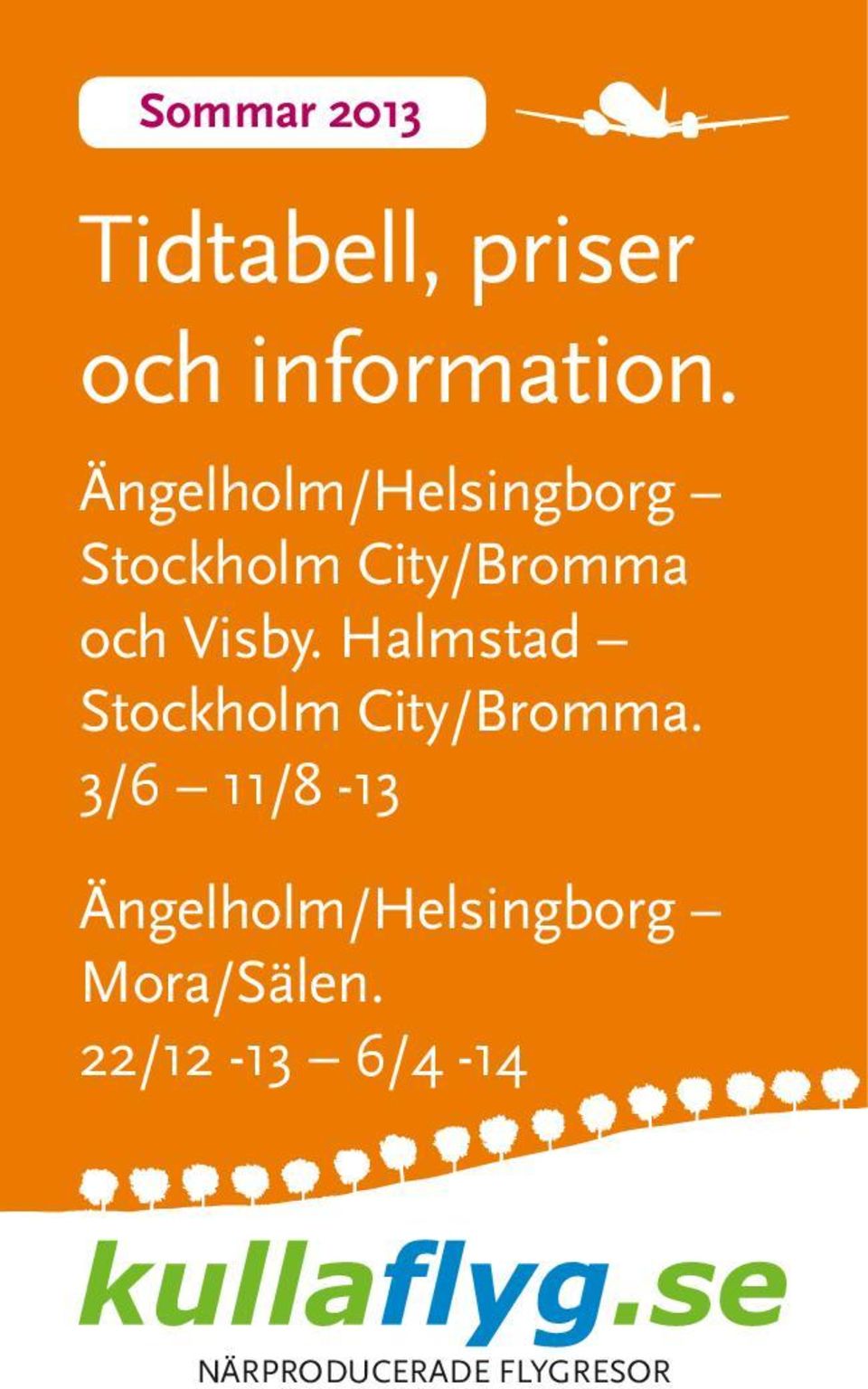 Halmstad Stockholm City/Bromma.
