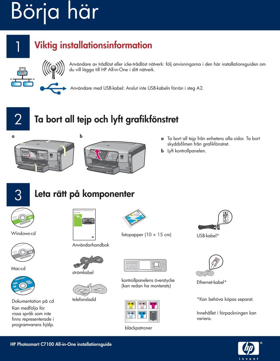 b Lyft kontrollpanelen.
