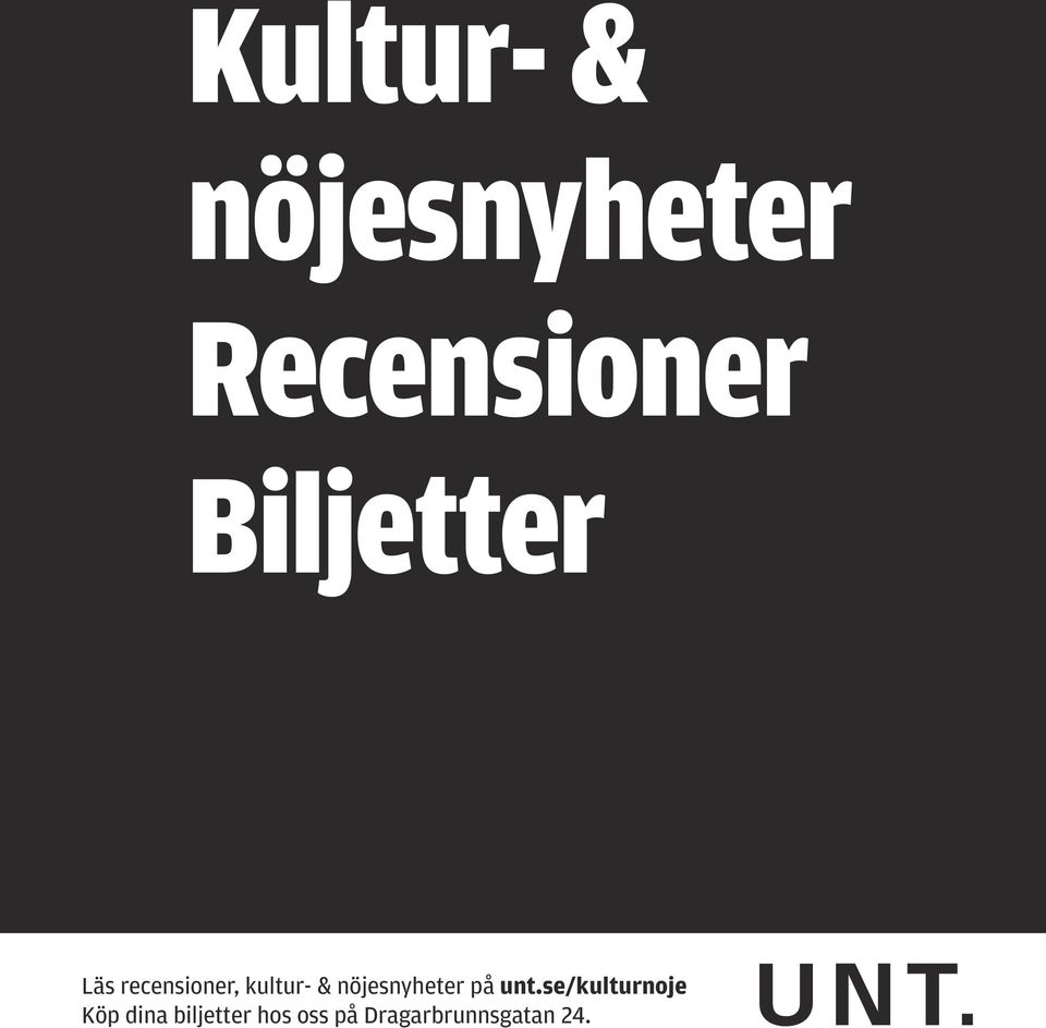 nöjesnyheter på unt.