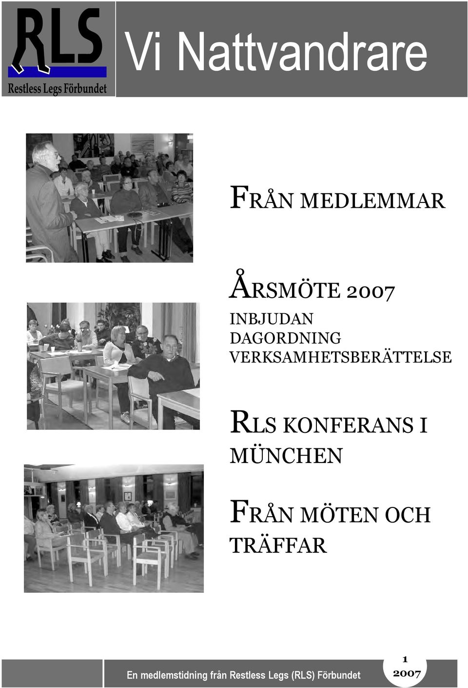 KONFERANS I MÜNCHEN FRÅN MÖTEN OCH TRÄFFAR En