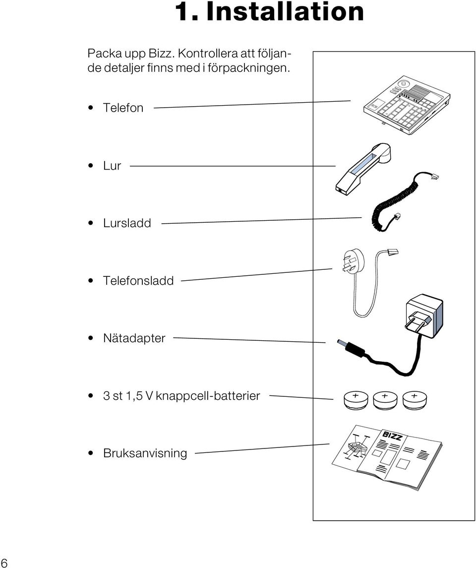 förpackningen.