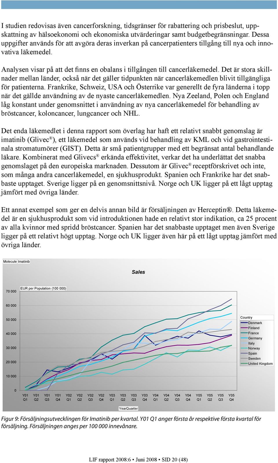 Det är stora skillnader mellan länder, också när det gäller tidpunkten när cancerläkemedlen blivit tillgängliga för patienterna.