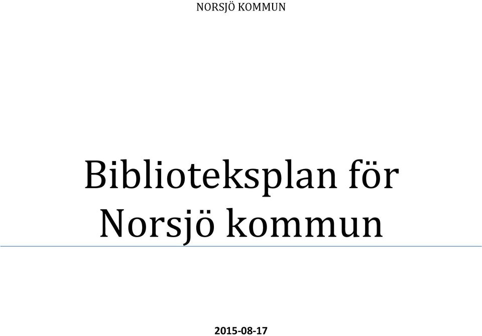 Norsjö