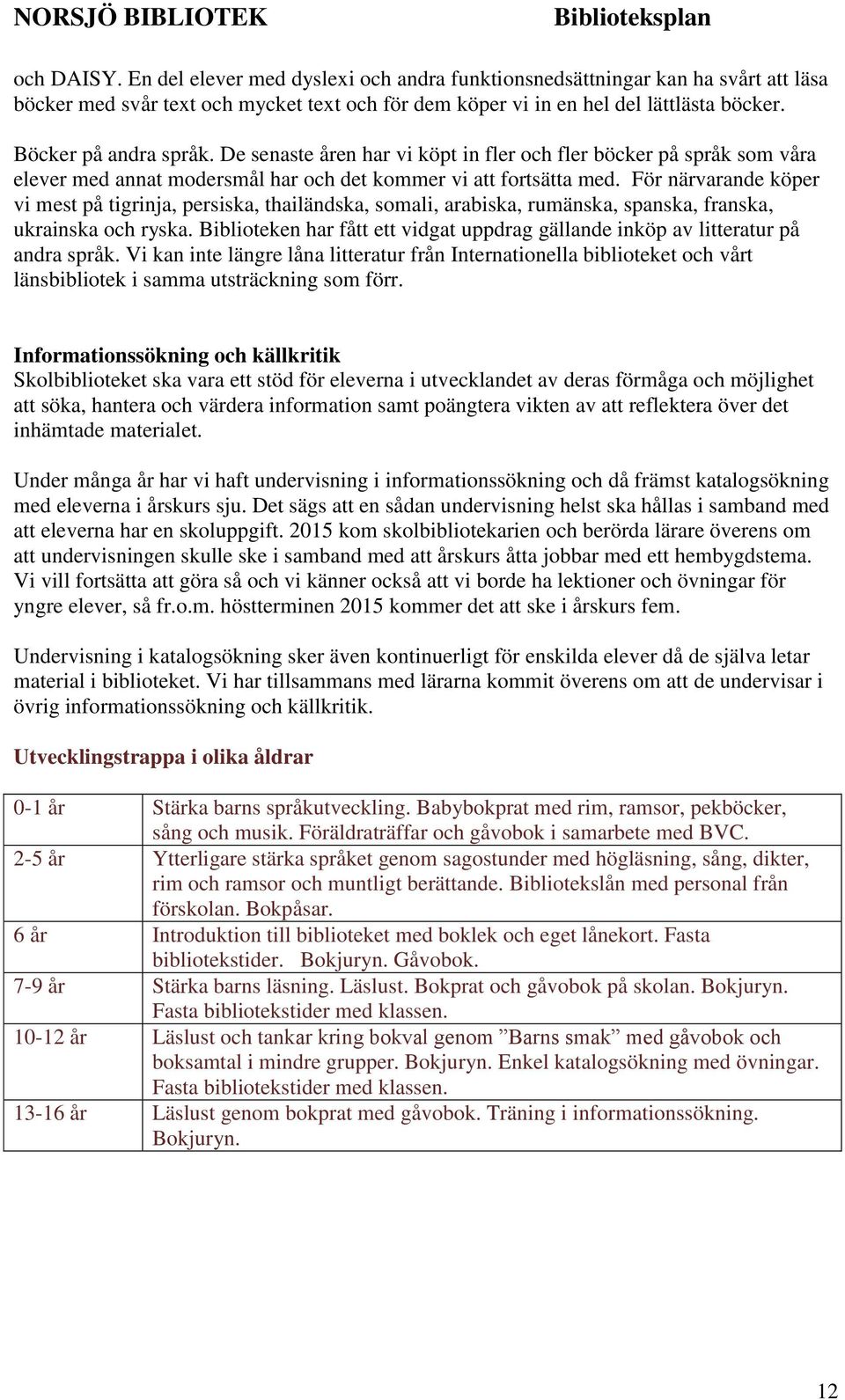 För närvarande köper vi mest på tigrinja, persiska, thailändska, somali, arabiska, rumänska, spanska, franska, ukrainska och ryska.