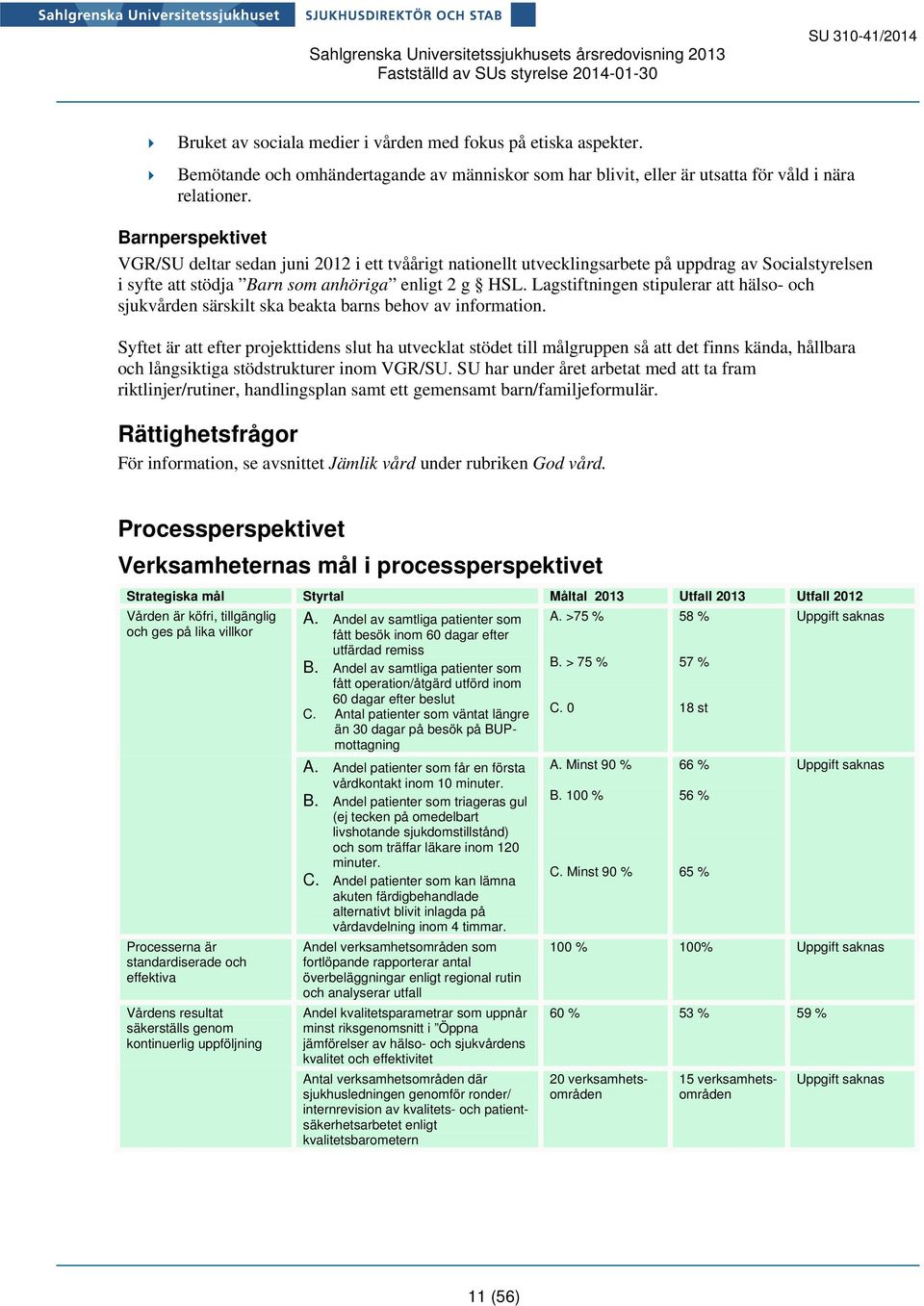 Barnperspektivet VGR/SU deltar sedan juni 2012 i ett tvåårigt nationellt utvecklingsarbete på uppdrag av Socialstyrelsen i syfte att stödja Barn som anhöriga enligt 2 g HSL.