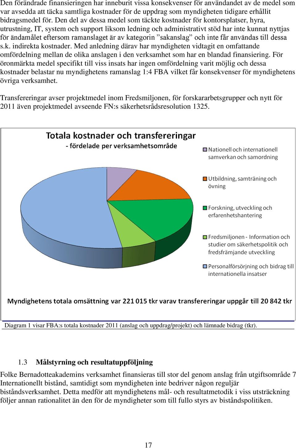 ramanslaget är av kategorin sakanslag och inte får användas till dessa s.k. indirekta kostnader.