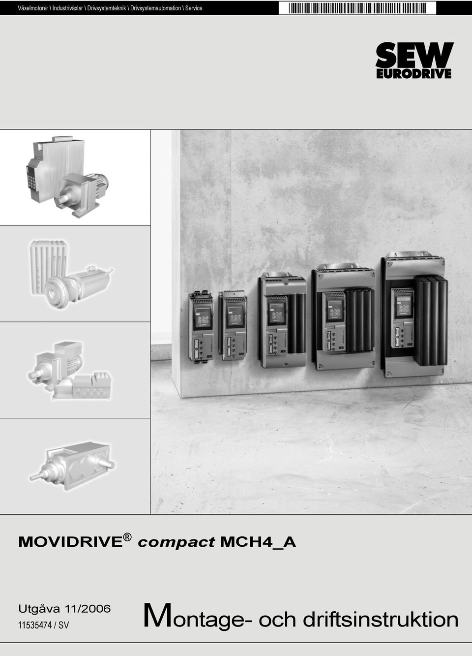 Service MOVIDRIVE compact MCH4_A Utgåva