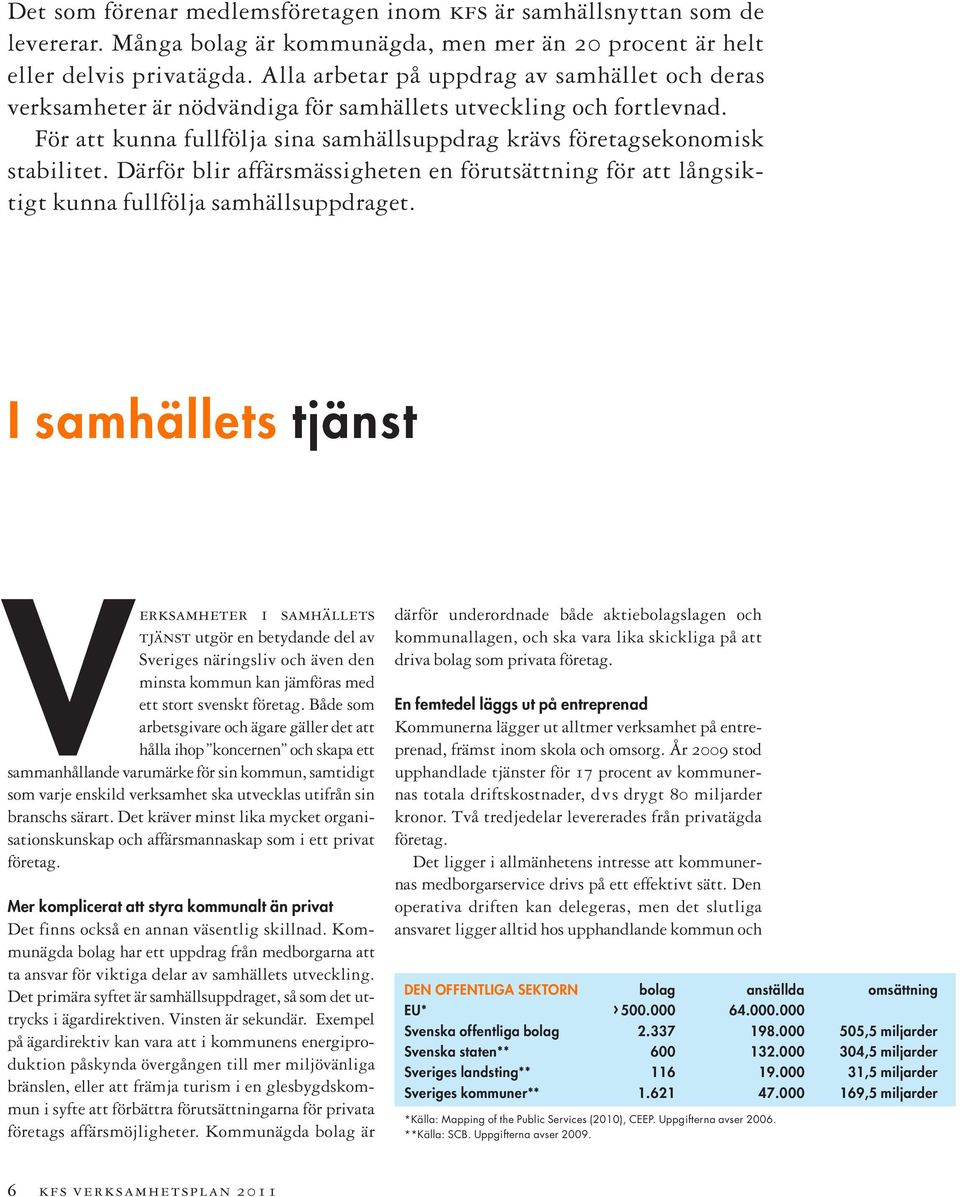 Därför blir affärsmässigheten en förutsättning för att långsiktigt kunna fullfölja samhällsuppdraget.