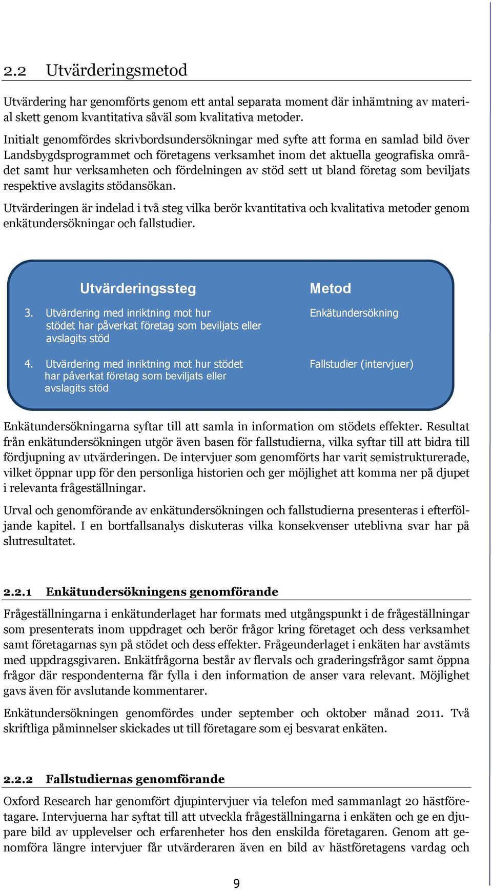 fördelningen av stöd sett ut bland företag som beviljats respektive avslagits stödansökan.