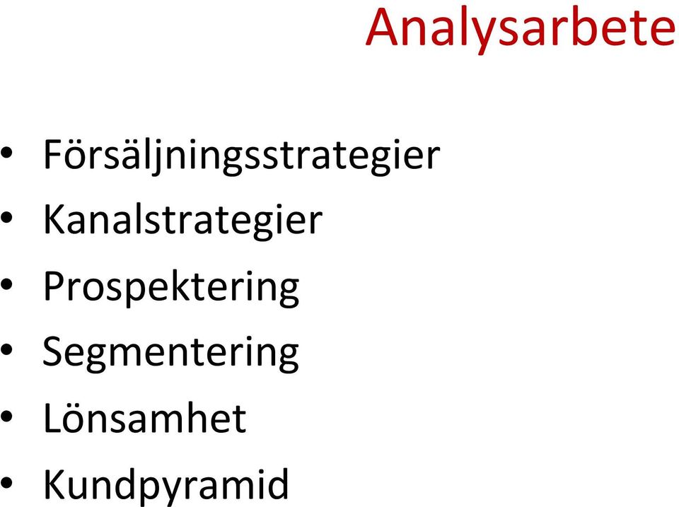Kanalstrategier