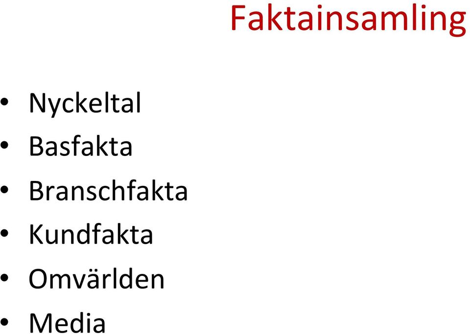 Basfakta