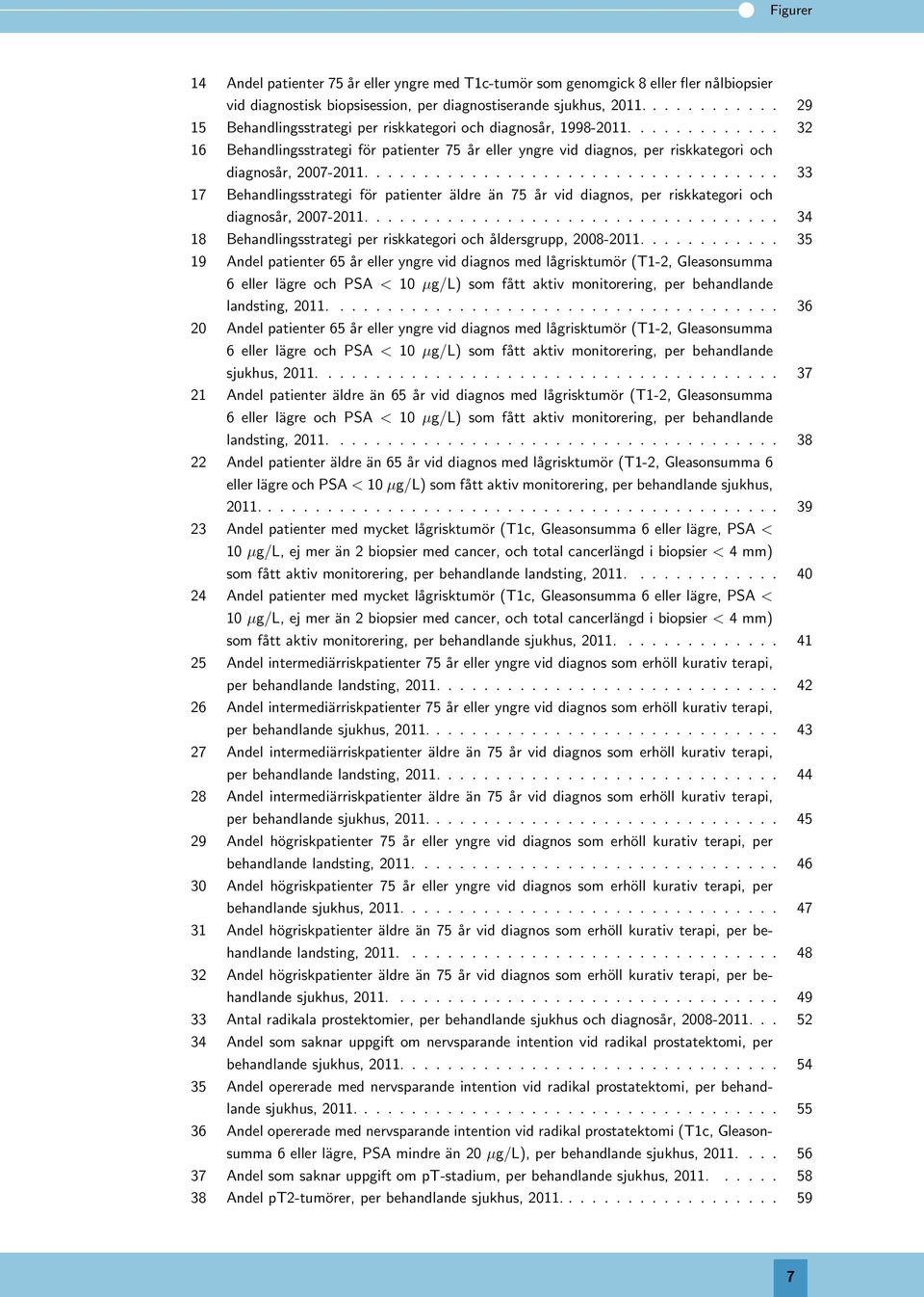 .................................. 33 17 Behandlingsstrategi för patienter äldre än 75 år vid diagnos, per riskkategori och diagnosår, 27-211.