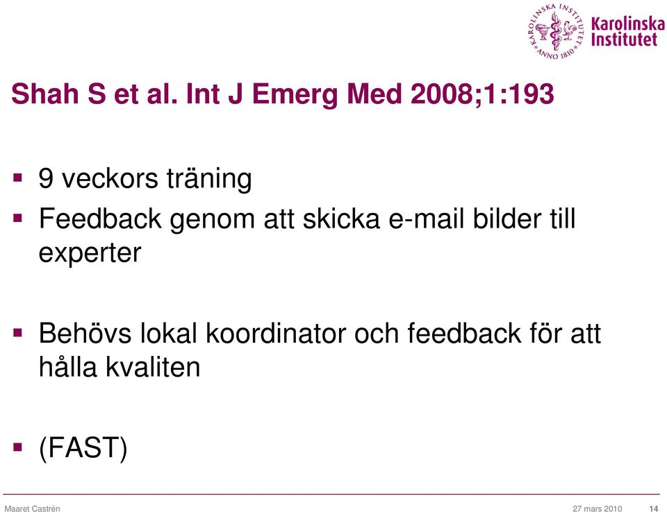 Feedback genom att skicka e-mail bilder till