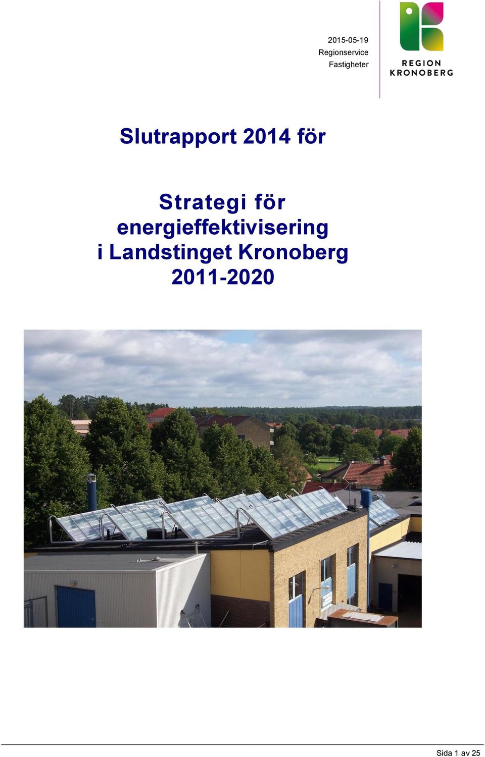 Strategi för energieffektivisering