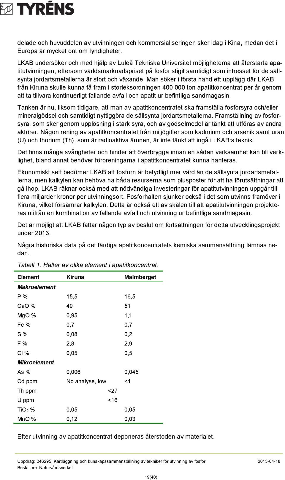 jrdartsmetallerna är strt ch växande.