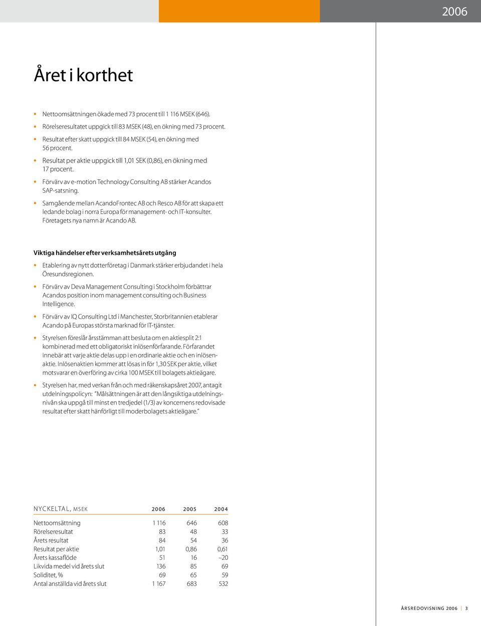 Förvärv av e-motion Technology Consulting AB stärker Acandos SAP-satsning.