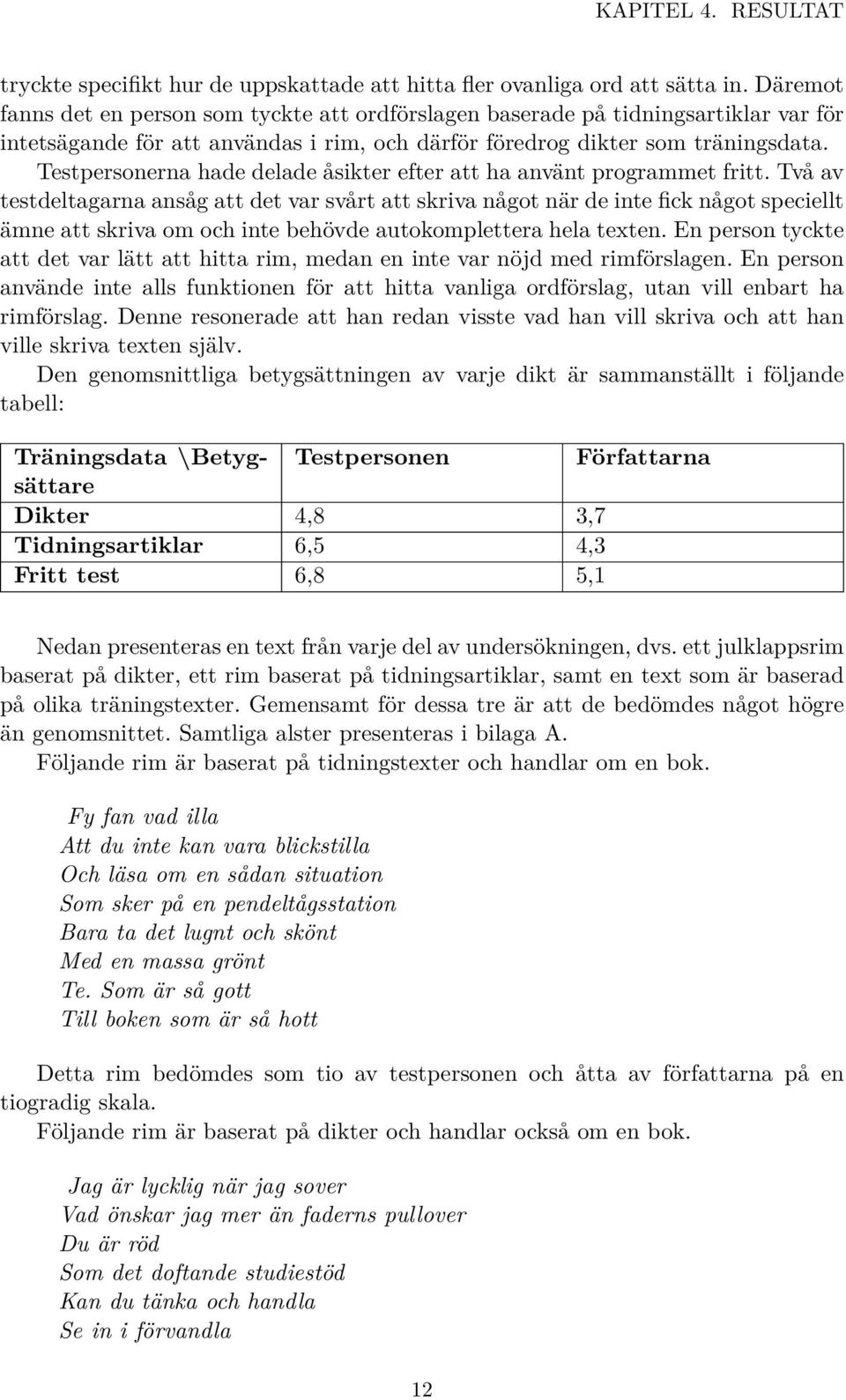 Testpersonerna hade delade åsikter efter att ha använt programmet fritt.