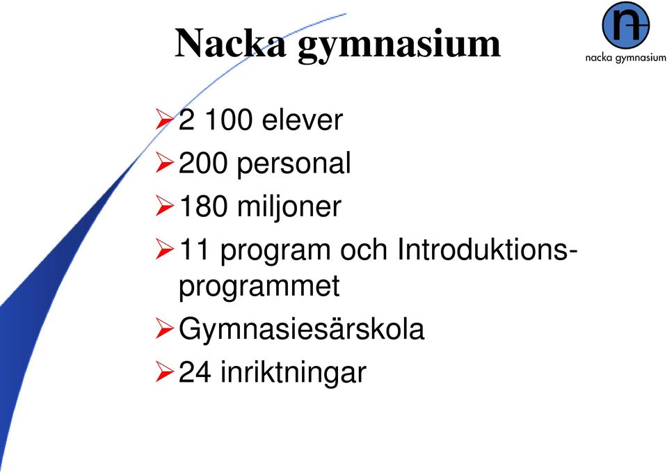 program och