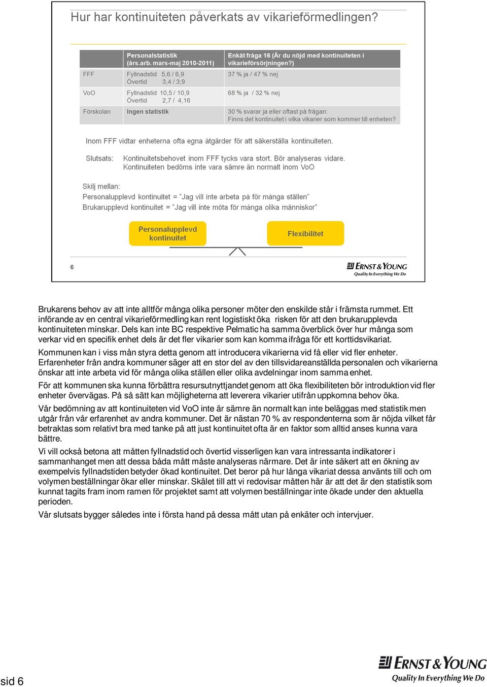 Dels kan inte BC respektive Pelmatic ha samma överblick över hur många som verkar vid en specifik enhet dels är det fler vikarier som kan komma ifråga för ett korttidsvikariat.