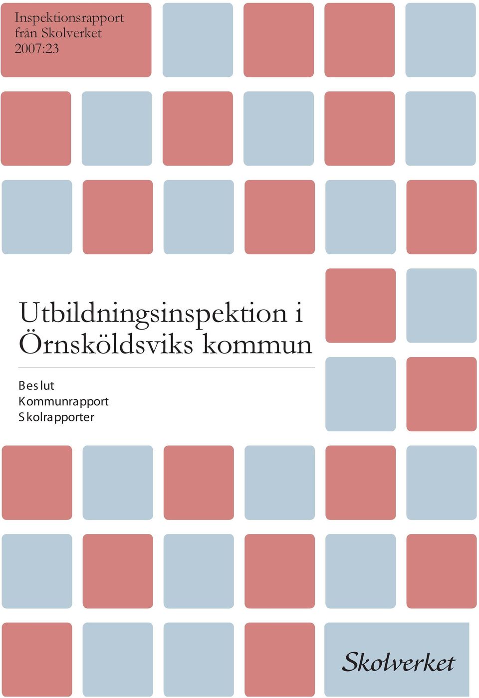 Utbildningsinspektion i