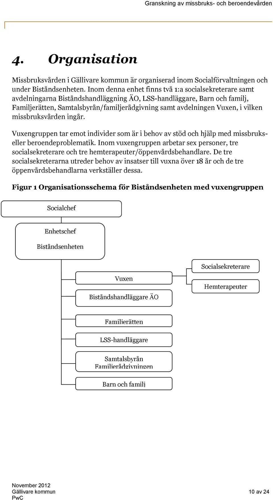 vilken missbruksvården ingår. Vuxengruppen tar emot individer som är i behov av stöd och hjälp med missbrukseller beroendeproblematik.