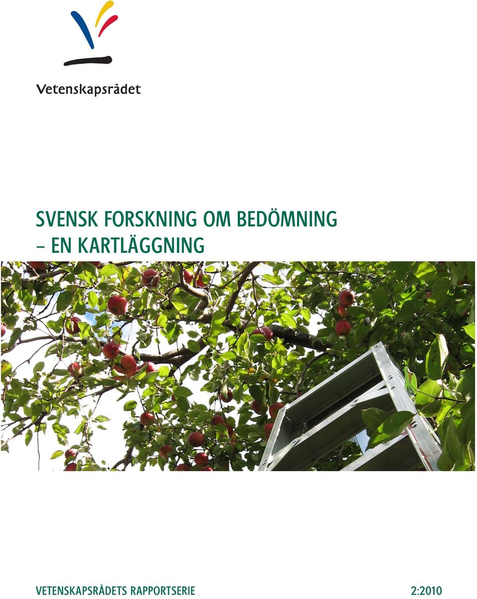 Tillsammans tar nu Vetenskapsrådet och Skolverket fram ett antal forskningsöversikter, detta är den andra i serien. Den presenterar och diskuterar aktuell svensk forskning om bedömning.