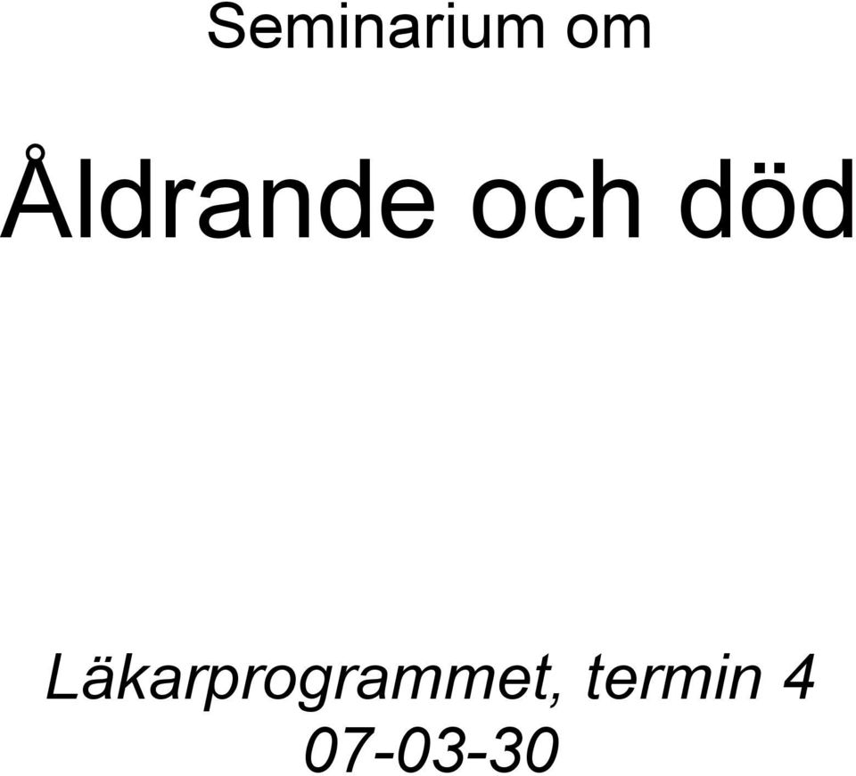 Läkarprogrammet,