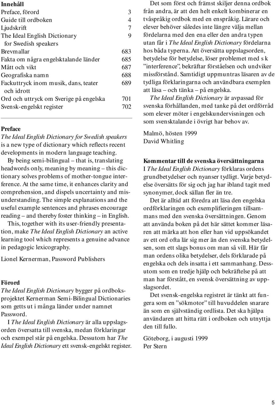 type of dictionary which reflects recent developments in modern language teaching.
