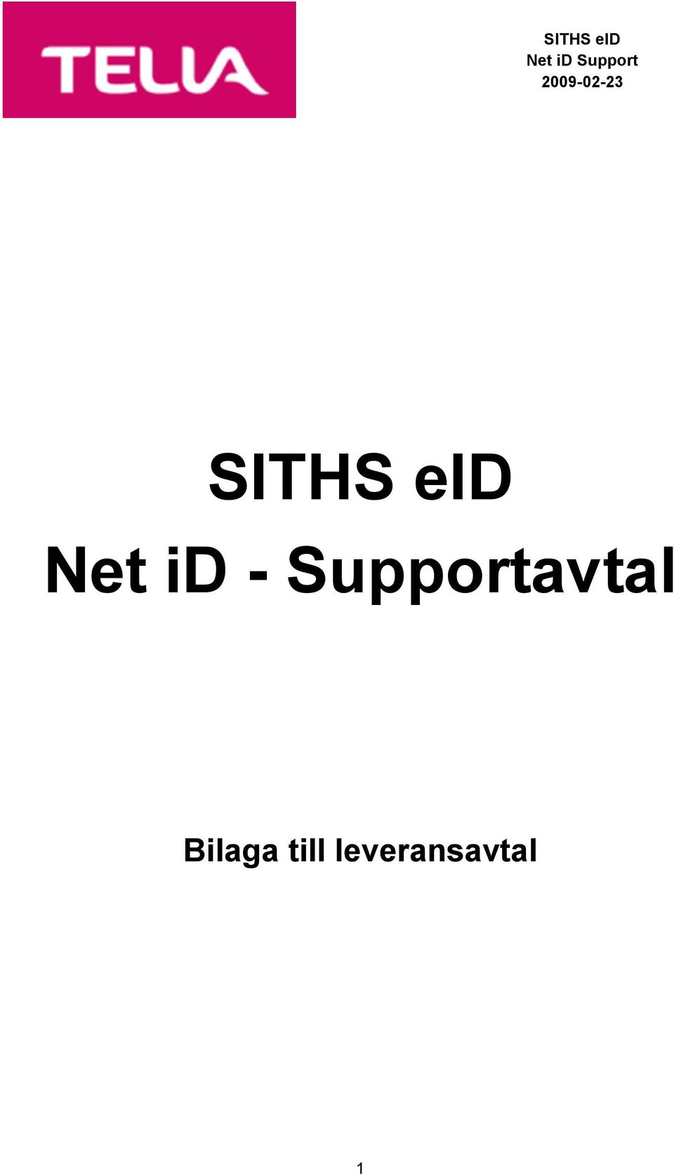 Supportavtal