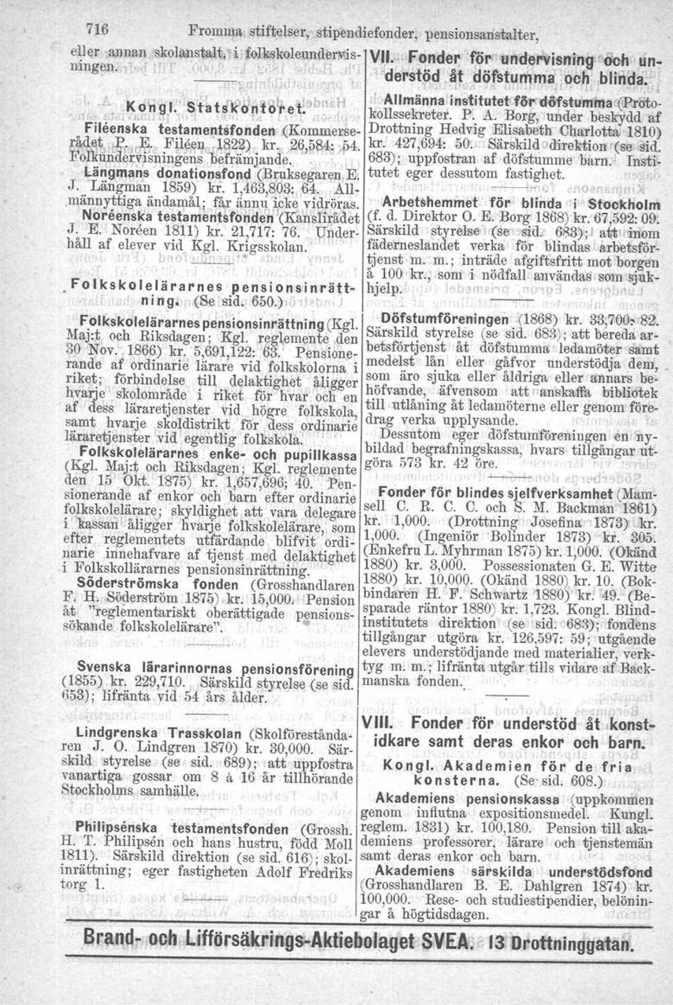 p'. A. ~org, under beskydd af Flleenska testamel)t8fonden- J(iKommer.se- Drottning Hedvig Elisabeth Charlotta 1810) };ai~t:~8 il'.fl19~ngf~~\2.?). kr... 2ii,\i!i4: 54.