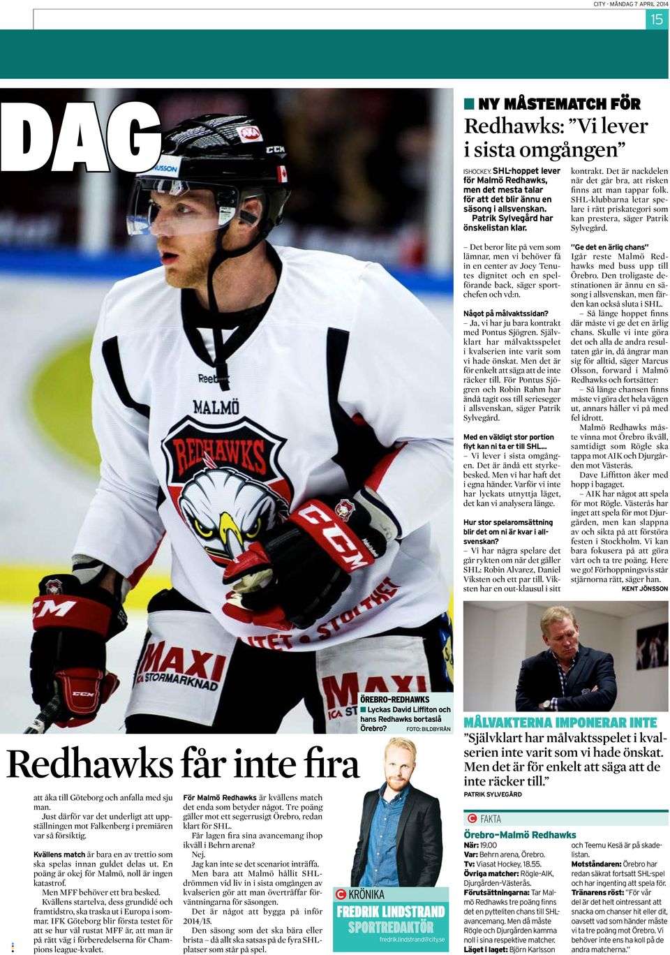 SHL-klubbarna letar spelare i rätt priskategori som kan prestera, säger Patrik Sylvegård.