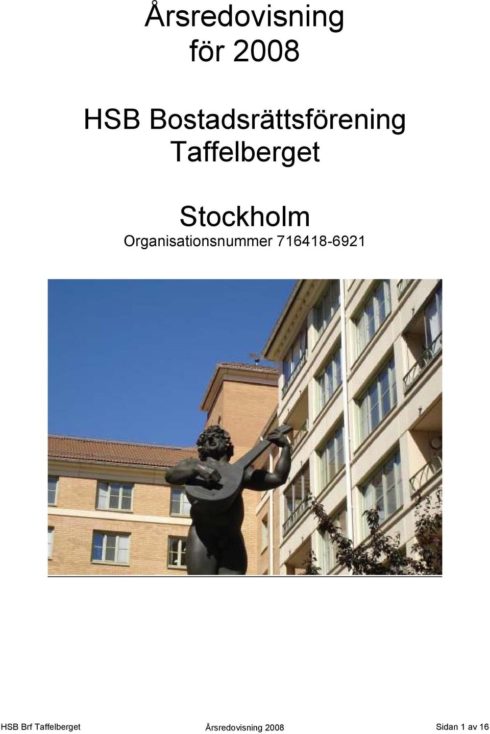 Stockholm Organisationsnummer