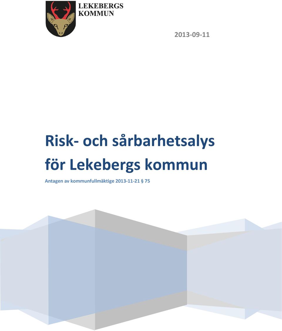 Lekebergs kommun Antagen