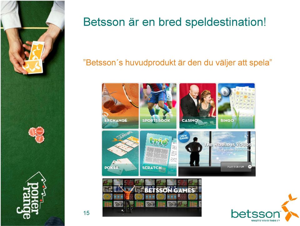 Betsson s