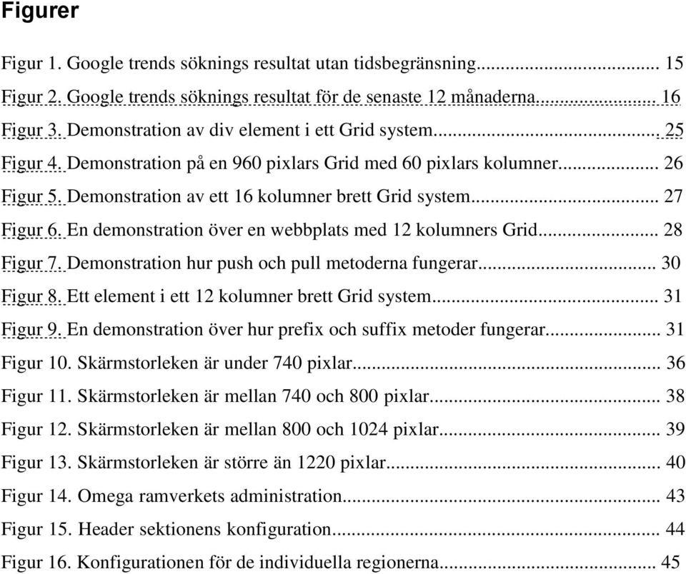 .. 27 Figur 6. En demonstration över en webbplats med 12 kolumners Grid... 28 Figur 7. Demonstration hur push och pull metoderna fungerar... 30 Figur 8.