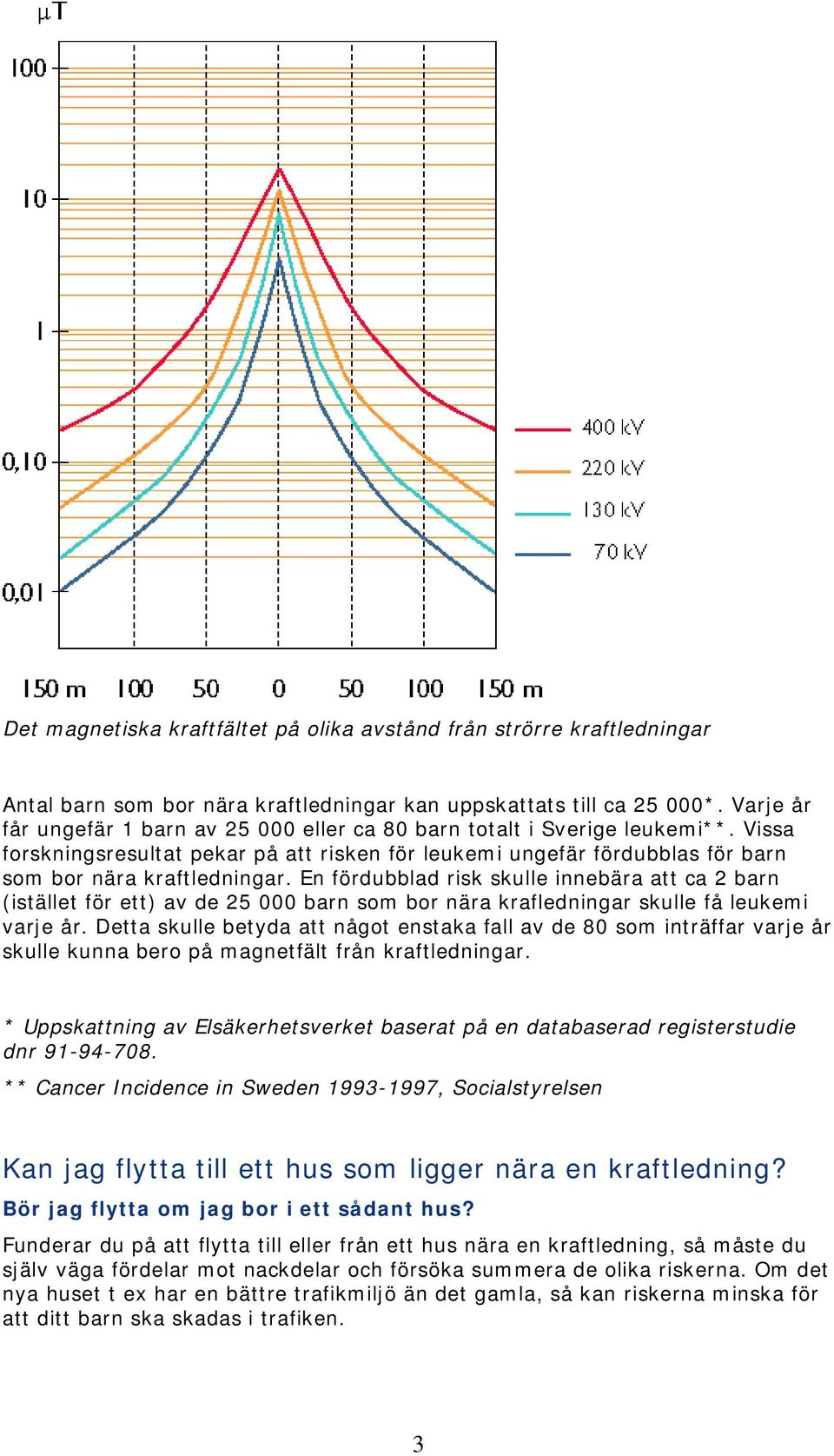 En fördubblad risk skulle innebära att ca 2 barn (istället för ett) av de 25 000 barn som bor nära krafledningar skulle få leukemi varje år.