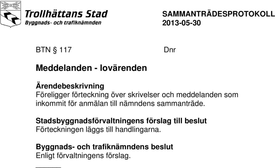 sammanträde.